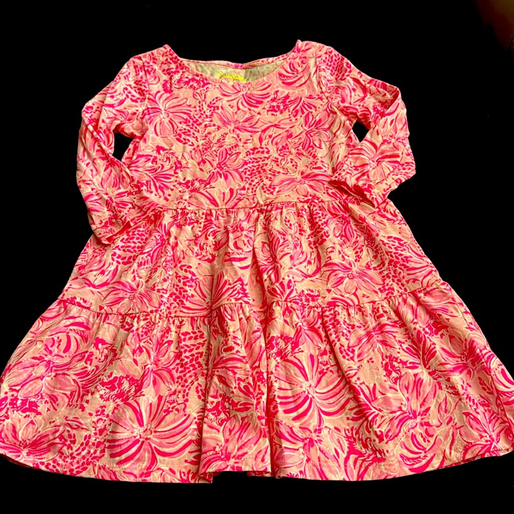 Worn 1x size small (4-5T) Lilly Pulitzer dress